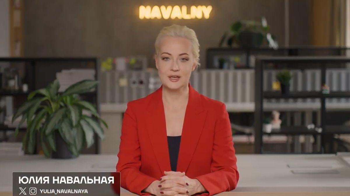 „Poledne proti Putinovi.“ Vdova po Navalném svolává na den voleb protest